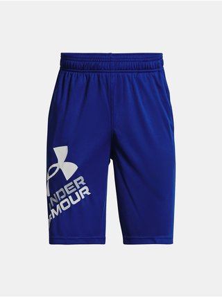 Modré chlapčenské športové šortky Under Armour Prototype 2.0