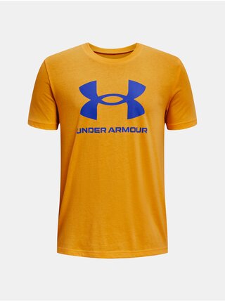 Žluté klučičí sportovní tričko Under Armour Sport Style