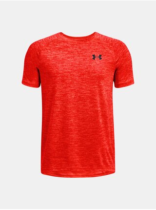 Červené klučičí sportovní tričko Under Armour Tech 2.0