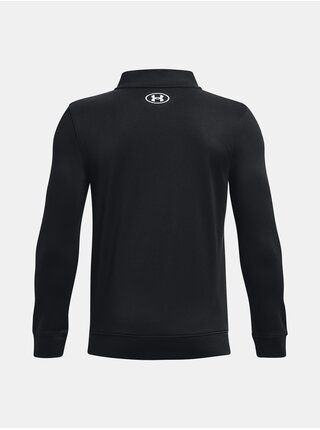 Černá klučičí sportovní mikina na zip Under Armour Pennant 2.0 FZ