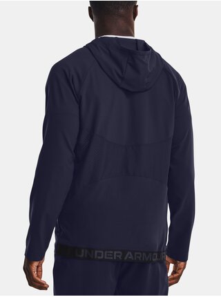 Bundy a mikiny pre mužov Under Armour - modrá