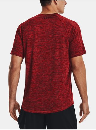 Červené pánske melírované športové tričko Under Armour