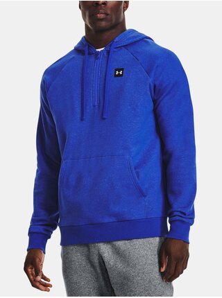 Bundy a mikiny pre mužov Under Armour - modrá