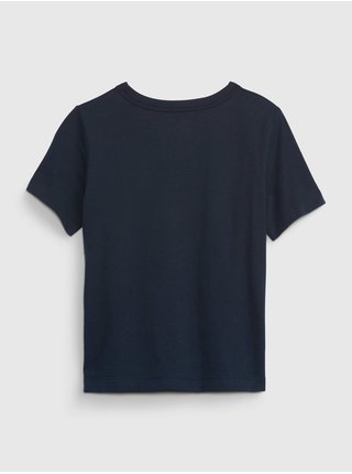 Tmavě modré dětské tričko GAP