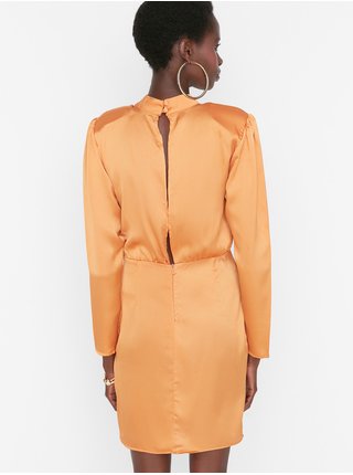 Spoločenské šaty pre ženy Trendyol - oranžová