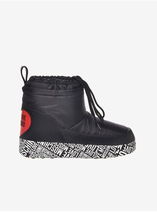 Zimná obuv pre ženy Love Moschino - čierna