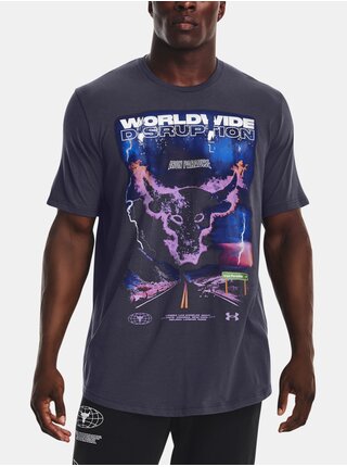 Šedé tričko Under Armour UA PJT ROCK WW DISRUPTION SS