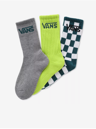  VANS - sivá, neónová zelená, tmavozelená, biela
