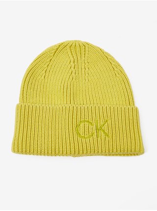 Čiapky, čelenky, klobúky pre ženy Calvin Klein - žltá