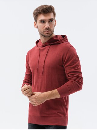 Červený pánský svetr Ombre Clothing