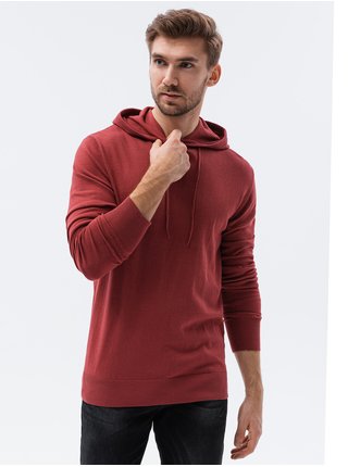Červený pánský svetr Ombre Clothing