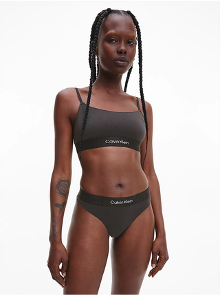 Černá dámská tanga Calvin Klein Underwear