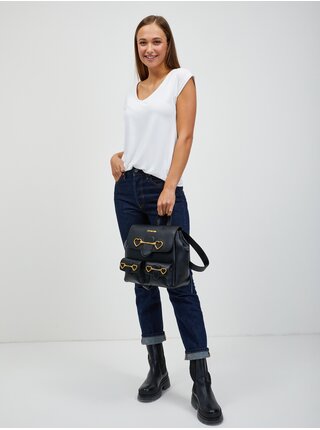 Černý dámský batoh Love Moschino