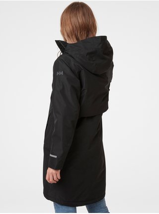 Černý dámský nepromokavý kabát HELLY HANSEN Aspire