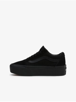 Černé dámské tenisky na platformě VANS