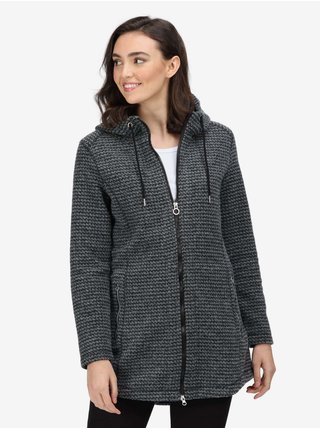 Tmavě šedý dámský vzorovaný kabát Regatta Radhiyah