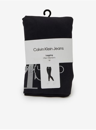 Čierne dámske legíny Calvin Klein Jeans