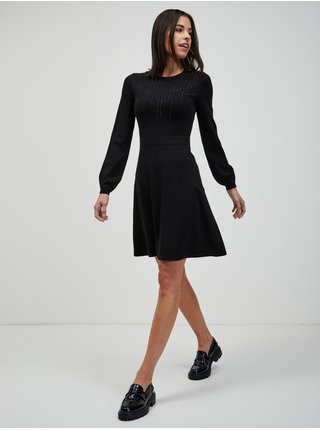 Mikinové a svetrové šaty pre ženy ORSAY - čierna