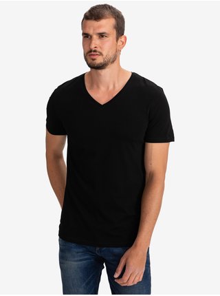 Sada dvou černých pánských triček Tom Tailor Denim