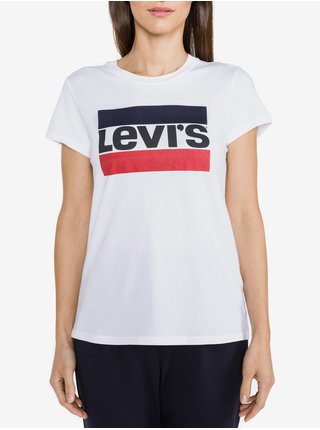 Bílé dámské tričko Levi's® The Perfect