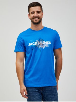 Modré tričko Jack & Jones Tear