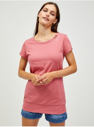 Ružové dámske tričko Ragwear Lesly