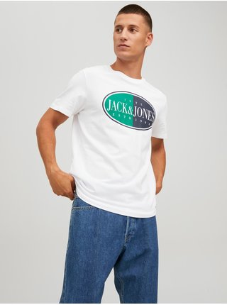 Bílé pánské tričko Jack & Jones International