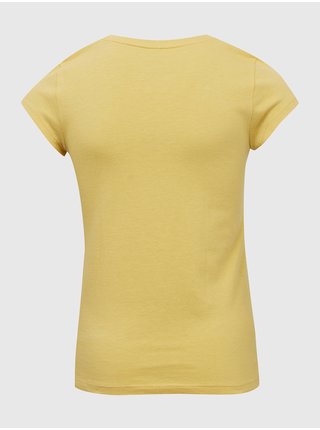 Žluté dívčí tričko s potiskem GAP