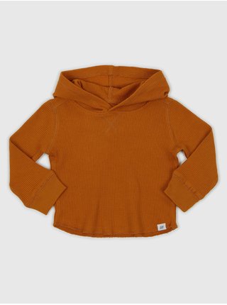 Oranžové chlapčenská tričko s kapucňou GAP