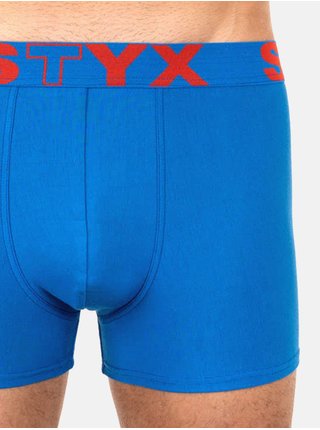 Sada tří - pánské boxerky Styx sportovní guma vícebarevné