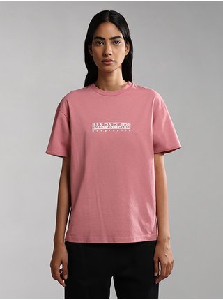 Růžové dámské tričko NAPAPIJRI