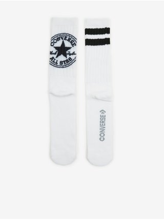 Sada dvou párů bílých pánských ponožek Converse