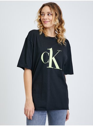 Čierne dámske oversize tričko Calvin Klein Jeans
