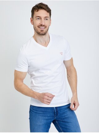 Biele pánske tričko Guess Core Tee