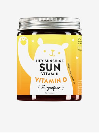 Komplex s vitamínem D3 bez cukru Bears With Benefits Hey Sunshine (60 ks)