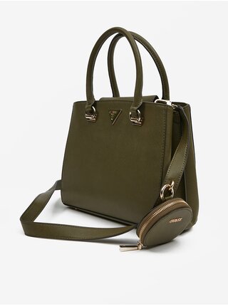 Kaki kabelka Guess Alexie Girlfriend Satchel