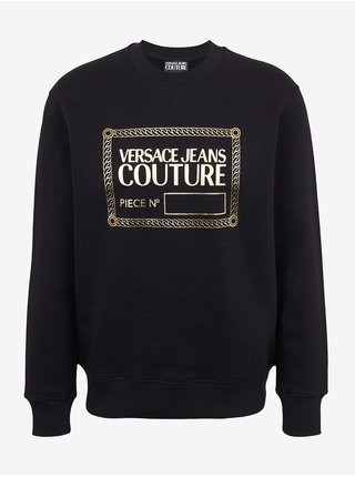 Mikiny bez kapuce pre mužov Versace Jeans Couture - čierna