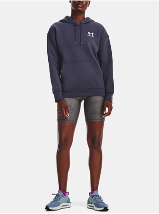 Tmavě šedá mikina Under Armour Essential Fleece Hoodie