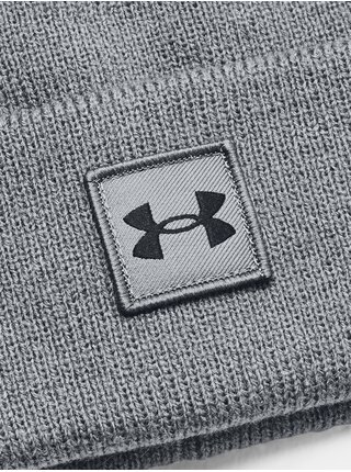 Šedá dětská sportovní čepice Under Armour Youth Halftime Beanie 