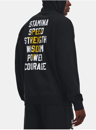 Černá pánská mikina Under Armour Pjt Rck BA Rvl Flc FZ 