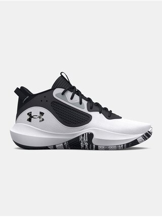 Bílé pánské boty Under Armour UA Lockdown 6