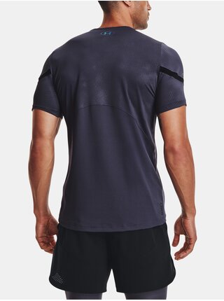 Tričko Under Armour UA Rush Emboss SS - šedá
