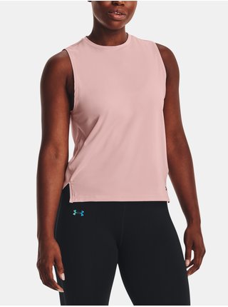 Ružové dámske tielko Under Armour UA Rush Tank