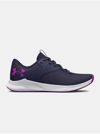 Šedo-fialové dámské tenisky Under Armour UA W Charged Aurora 2