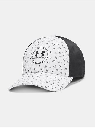 Bílá pánská kšiltovka Under Armour Iso-chill Driver Mesh Adj 