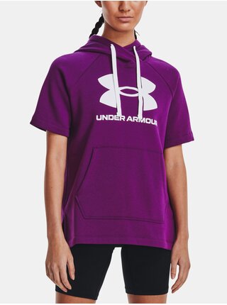 Bundy a mikiny pre ženy Under Armour - fialová