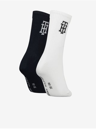 Ponožky pre ženy Tommy Hilfiger - čierna, biela