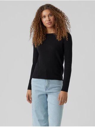Čierny ľahký sveter VERO MODA Nancy