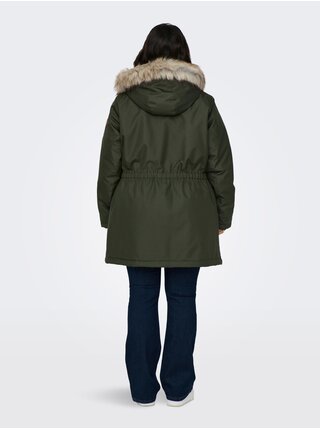 Kaki parka ONLY CARMAKOMA Irena