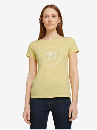 Žluté dámské tričko Tom Tailor Denim